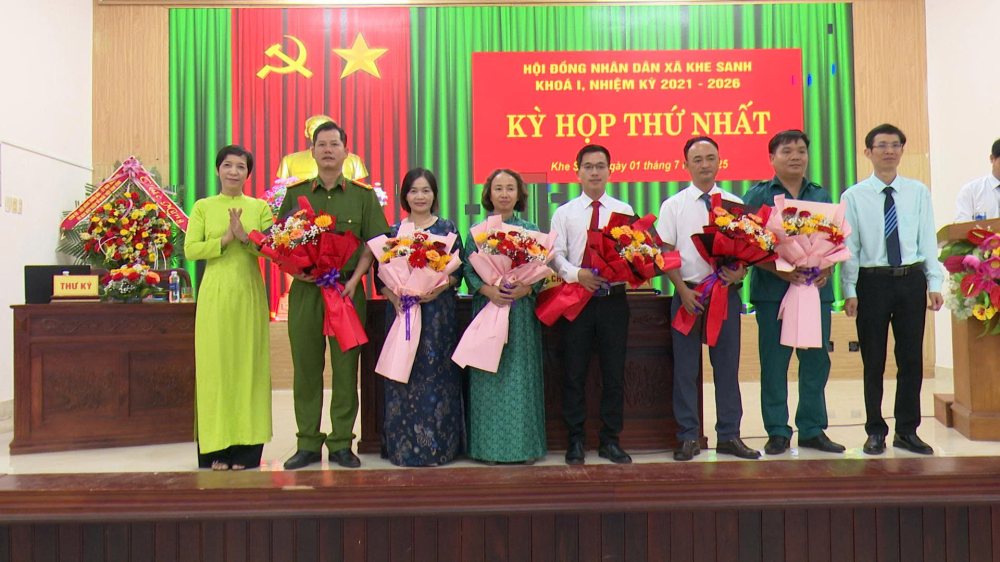 Kỳ họp thứ nhất, HĐND  khóa 1, nhiệm kỳ 2021 - 2026